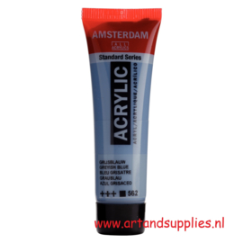 Amsterdam Acrylverf Grijsblauw (562), 20ml