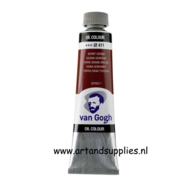 Van Gogh Olieverf Sienna Gebrand (411), 40ml