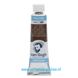 Van Gogh Aquarelverf Omber Gebrand (409), 10ml