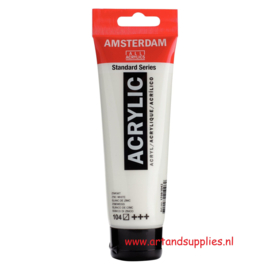 Amsterdam Acrylverf Zinkwit (104), 120ml