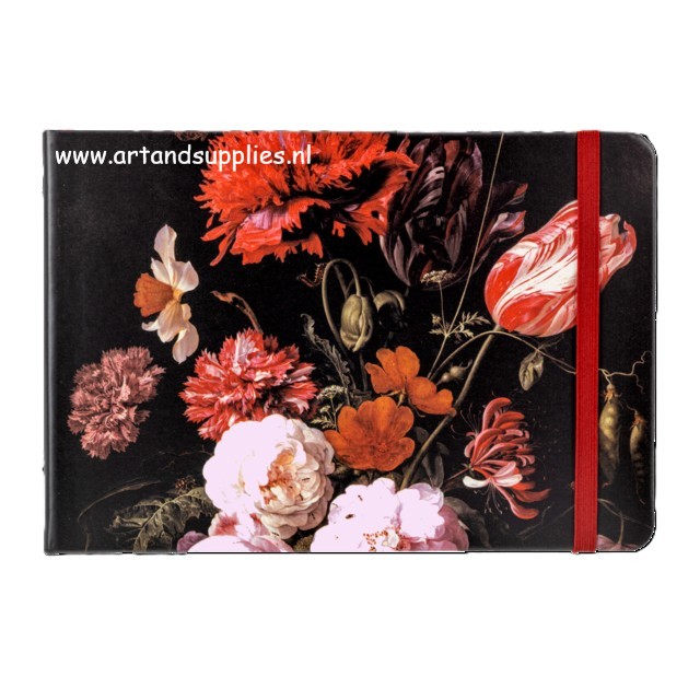 Art Creation Dummy / Schetsboek Bloemen, A5 (Landscape)