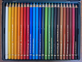 Collectors Item: Polychromos kleurpotloden blik, set van 24 stuks
