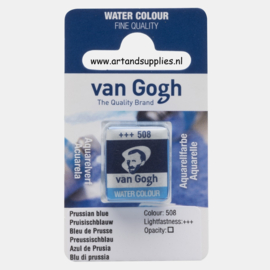 Van Gogh Aquarelverf Pruisisch Blauw (508), half napje