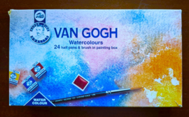 Van Gogh Aquarelpocket  Box, 24 halve napjes