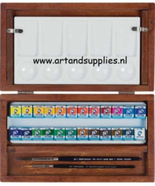 Van Gogh Luxe Aquarelkist met 24 halve napjes