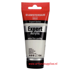 Amsterdam Expert Acrylverf Zinkwit (104/1), 75ml