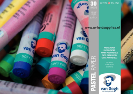 Van Gogh Pastelpapier blok 160grams - A4 formaat
