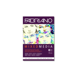 Fabriano Mix Media Blok 160 grams, A4 formaat