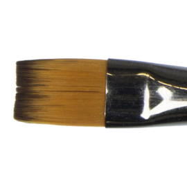 Kangaro 341penseel synthetisch - Kort Plat, 12mm