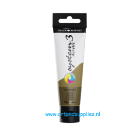 System 3 Acrylverf Pale Gold Hue (708), 59ml