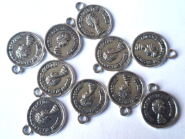 Munt klein Elizabeth, per 10 stuks