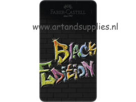 Black Edition kleurpotloden van Faber Castell, 12 stuks