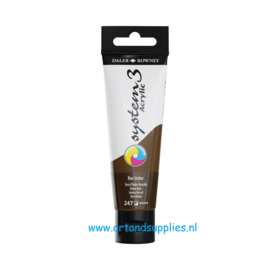 System 3 Acrylverf Raw Umber (247), 59ml