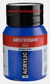 Amsterdam Acrylic Paint (504) Ultramarine, 500ml