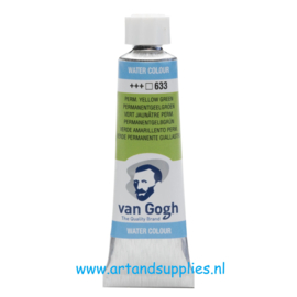 Van Gogh Aquarelverf Permanent Geelgroen (633), 10ml