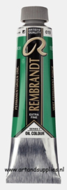 Rembrandt Olieverf Permanentgroen Donker (619/3), 40ml