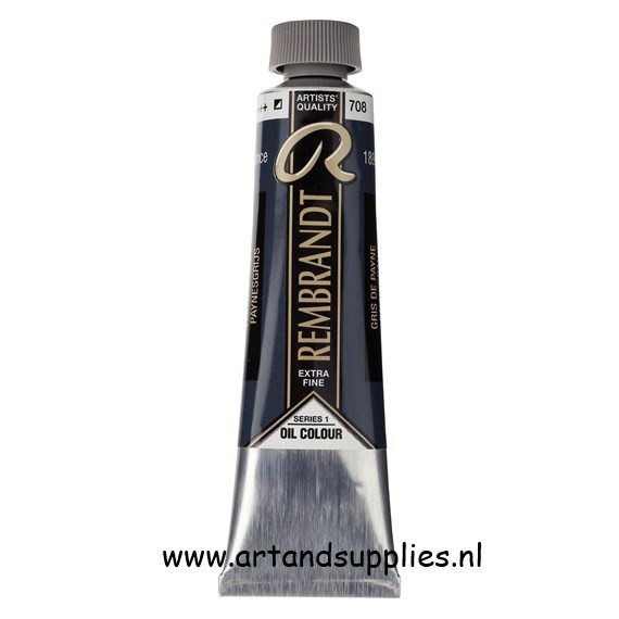 Rembrandt Olieverf Paynesgrijs (708/1), 40ml