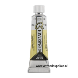 Rembrandt Aquarelverf Transparant Titaanwit (112), 10ml