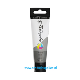 System 3 Acrylverf Silver Hue (702), 59ml
