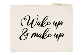 Make-up tasje Wake Up & Make Up