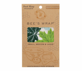 Bee's wrap 3-pack Assorted Forest Floor