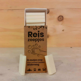 Mini Reis- en Toiletzeepjes (12 stuks)