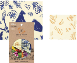 Bee's wrap 2-pack Small Honeycomb + Medium BB