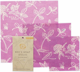 Bee's wrap 3-pack Assorted "Mimi's Purple"
