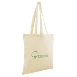 Katoenen Shopper met Ecoboxen-logo