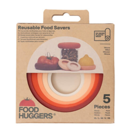 Food Huggers set of 5 Terra Cotta