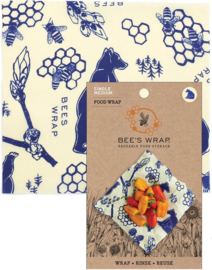 Bee's wrap - single medium Bees & Bears