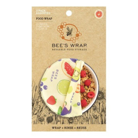 Bee's wrap 3-pack Assorted Fresh Fruit