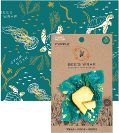 Bee's wrap - single medium Ocean