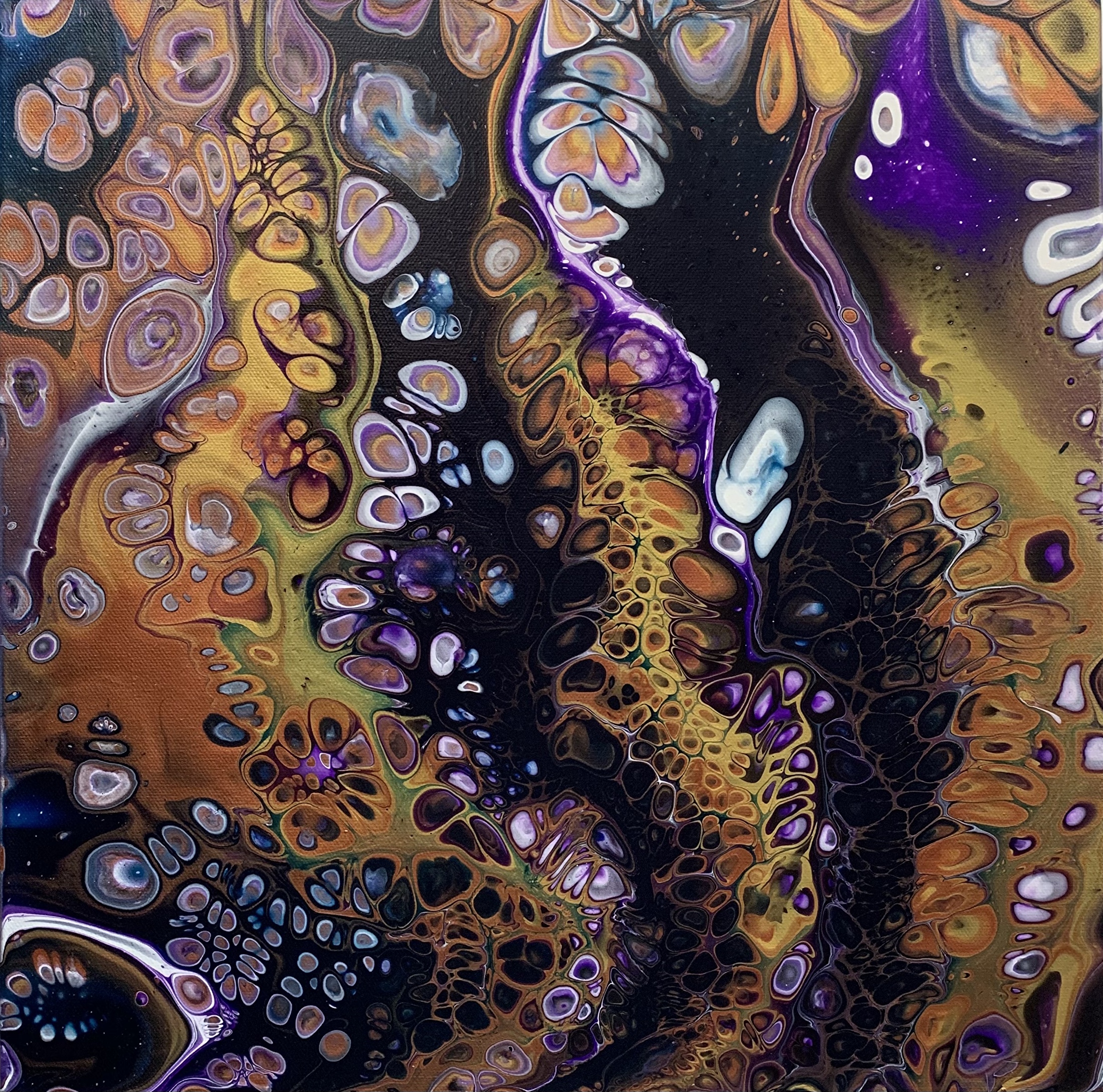 Purple pour