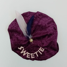 luxe baret met koosnaam sweetie