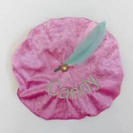 luxe baret met koosnaam candy