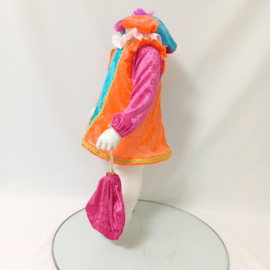 Baby pietenpak met a-lijn roezel jurk, maat 68