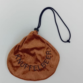 Strooitas met koosnaam: knuffelbeer