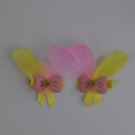 2 haarknipjes