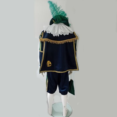Volwassen pietenpak met broek en cape maat L