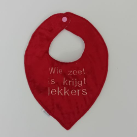 Baby-sjaal-slabber