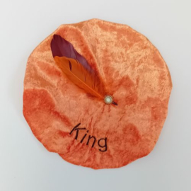luxe baret met koosnaam king