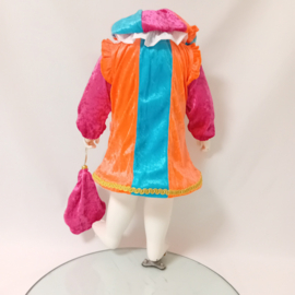 Baby pietenpak met a-lijn roezel jurk, maat 68