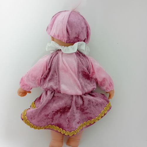 Pietenpakje met rok geschikt voor Little-Dutch popje 36 cm