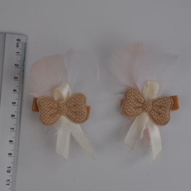 2 haarknipjes