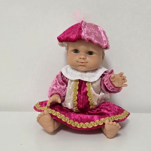 Pietenpak met rok geschikt voor popje Paola-Reina 34 cm