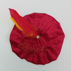 luxe baret met koosnaam amore