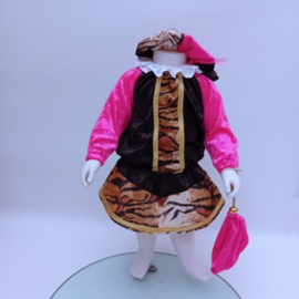 speciaal tijgerprint pietenpak met rok