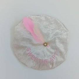 luxe baret met koosnaam sweetheart