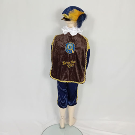 Detective-stoere piet met cape maat 134